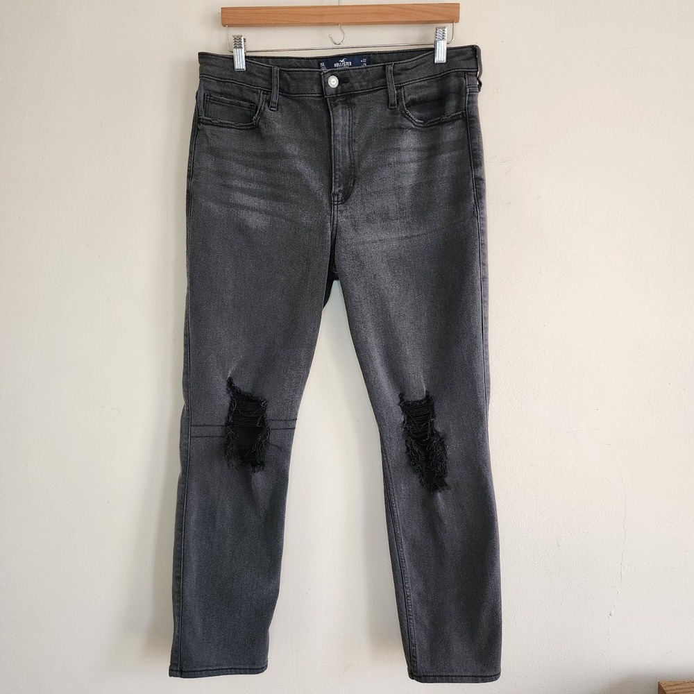 Hollister Kids Skinny Ankle Jeans Size 15L Y2K Kidcore  Grunge Retro Indie